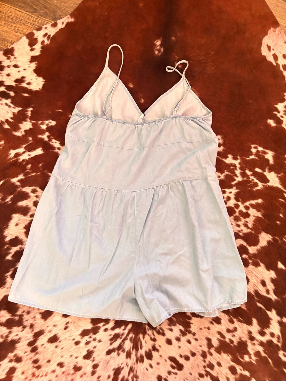 BCBGeneration chambray Sleeveless Romper - Picture 5 of 5